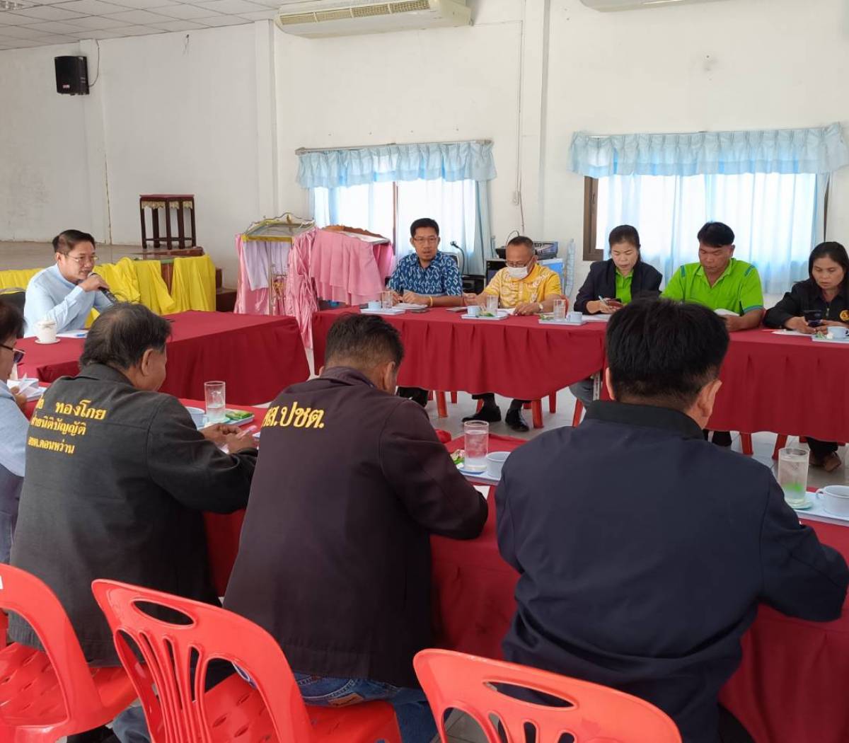 ร่วมประชุมเพื่อเตรียมความพร้อมในการจัดโครงการส่งเสริมและสนับสนุนการแข่งขันกีฬาเพื่อสุขภาพต้านยาเสพติด ประจำปี 2568